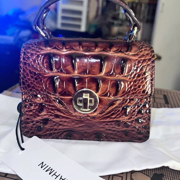 NWT Brahmin Pecan Arietta Melbourne - Picture 3 of 8